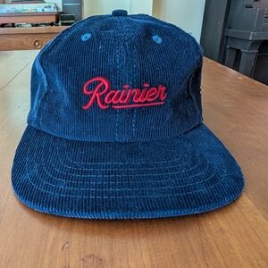 Rainier Blue Corduroy Cap